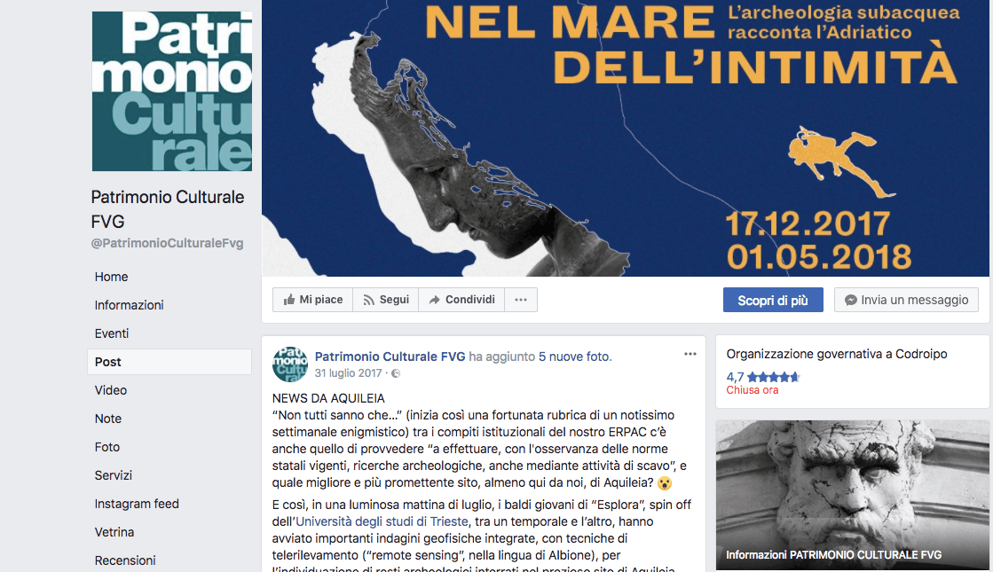 Indagini geofisiche integrate al porto fluviale di Aquileia