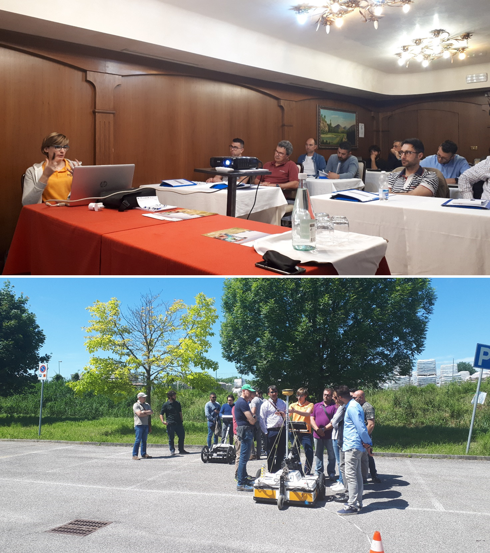 CORSO SUL GEORADAR IN COLLABORAZIONE CON INDAGO SNC